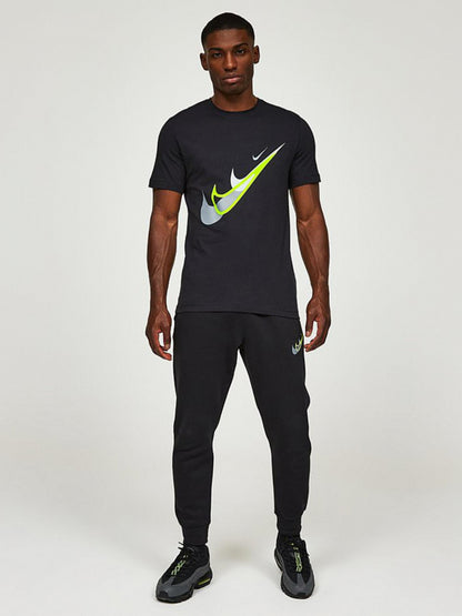 T-shirt Nike Double Motif Vert Fluo